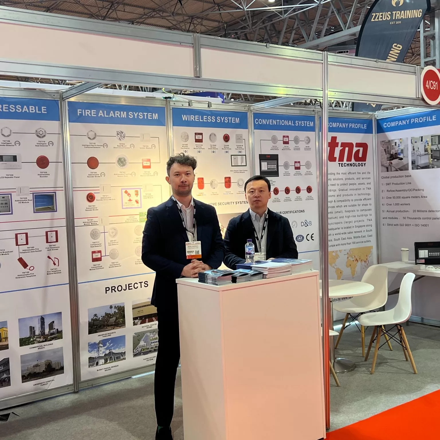 Inside TANDA's Fire Safety Revolution: Highlights from NEC Birmingham 2025